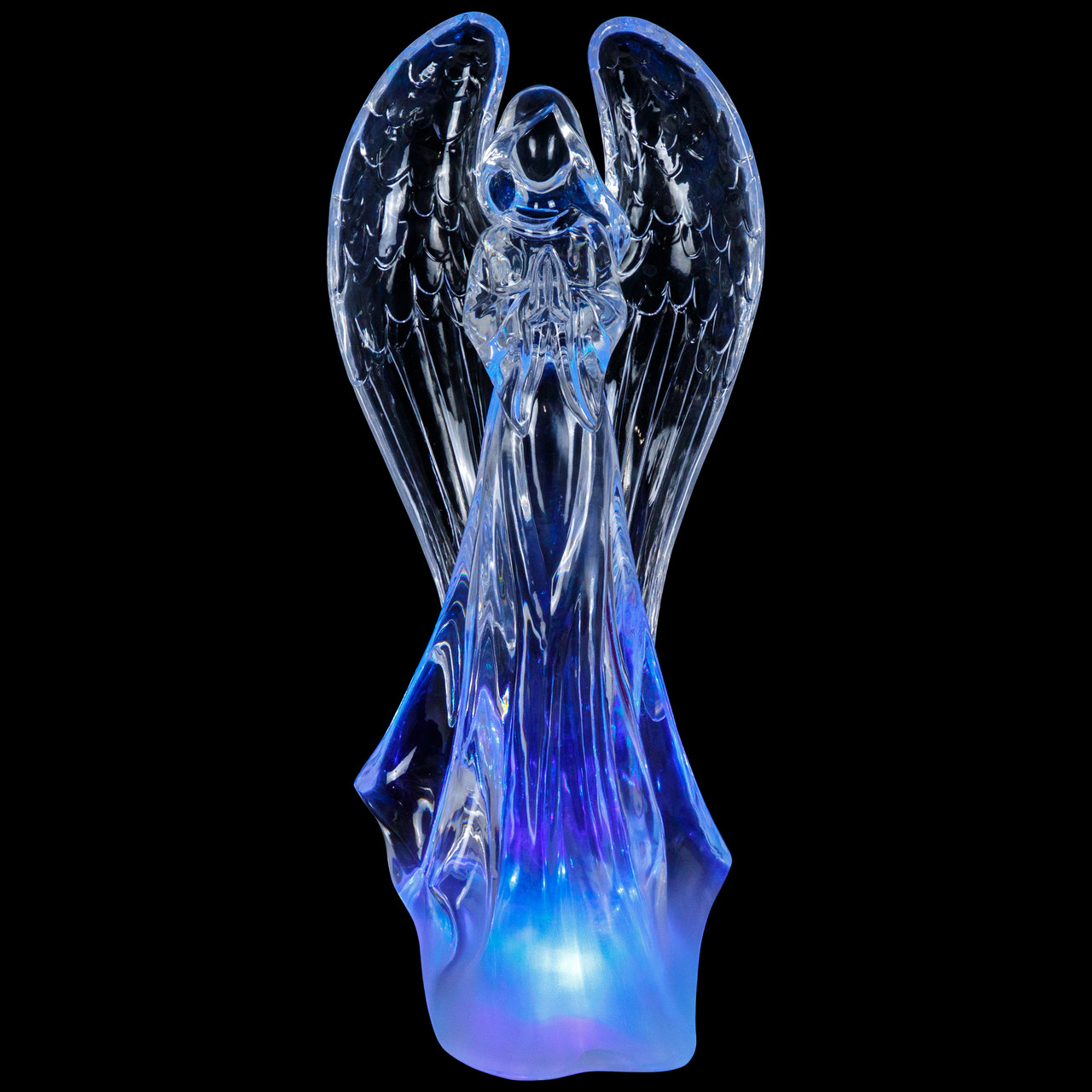 LED Lighted Color Changing Praying Angel Christmas Figure - 12.25